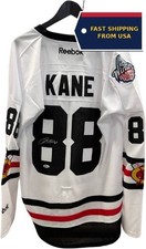 Patrick Kane #88 Chicago Blackhawks Authentic Signed Jersey (White) BAS COA picture