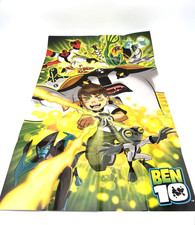 Ben 10 Collector Poster 28x19 Action Packed Vibrant Poster Classic Aliens 2005 picture