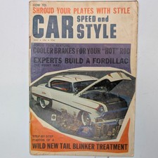 1961 Car Speed Style Magazine Hot Rod Custom Buick Ford Cadillac Fordillac O5 picture