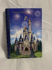 Vintage New Walt Disney World Cinderella Castle Spiral Address Book picture