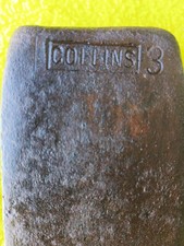 Vintage Stamped Collins Dayton Pattern Single Bit Axe Head 3lb 5.6oz picture
