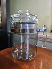 Vintage Pyrex Flameware 7826-B Glass Handle 6 Cup Coffee Percolator Complete picture