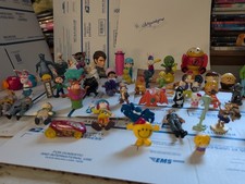 Insane Massive Lot of 55 Vintage PVC Mini Toys, Nice Variety T8#311 picture