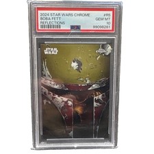 Topps 2024 Star Wars Chrome Reflections Boba Fett R-5 PSA 10 GEM MT picture