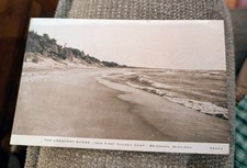 The Crescent Shore New First Church Camp Bridgman Mich. Postcard 1949 picture