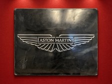 Aston Martin Garage Sign 20x24” Hand Cast Aluminum Relief Metal Wall Art picture