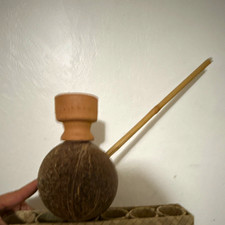 Rastafarian Steam Chalice for steaming herbs, mint, spearmint etc. Handmade picture