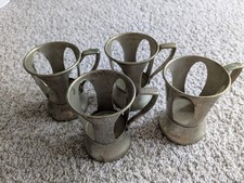 4 PC Antique Nickel Silver 