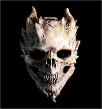 Full Head Skull Mask, Skeleton Mask forMen & Women - Deluxe Latex Helmet Cosplay picture