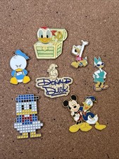 Disney trading pins set lot 7 Donald Duck Mickey daisy Treasure pixel rare mix picture