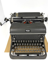 Vintage 1948 Royal KMM Typewriter - New Dual Color Ribbon - WORKS - Watch Video picture