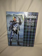 The Punisher Blood on the Moors HC Complete w/ Dust Jacket Marvel 1991 picture