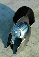 HALLOWEEN Helmet  Medieval Knight Achilles Troy Armor Helmet Crusader Spartan picture