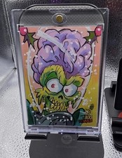 Topps Mars Attacks Xmas 2026 Martian Purple Hair Mistletoe sketch auto 1/1 picture
