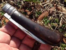 RARE antique OOAK? 1800s T. Brooks Sheffield single blade sailor pocket knife picture