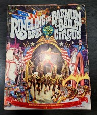 Vintage 1976 Ringling Bros Barnum & Bailey Circus Program Bicentennial Edition picture