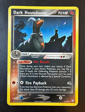 Pokemon Dark Houndoom 37/109 Team Rocket Returns English Excellent picture