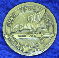 Intelligence Support Activity Unit Original 1981 Challenge Coin - ISA CIA PT-10 picture