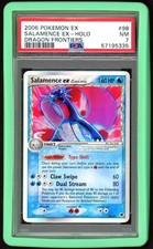 Pokemon Card PSA 7 Salamence ex (Delta Species) 98/101 EX Dragon Frontiers Holo picture