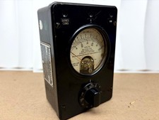 WW2 1942 US Navy Voltmeter Weston 695 Type 3A BuShips CV-22195 *Working Movement picture