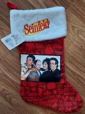 SEINFELD TV show cast 90's Christmas stocking Jerry George Elaine Kramer NEW picture