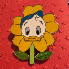 Disney Blooms Dewey Enamel Single Pin - Disney Franchise Collectible picture
