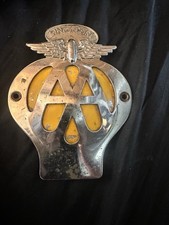 VINTAGE AA AUTOMOBILE ASSOCIATION Singapore AUTO CAR BADGE EMBLEM picture