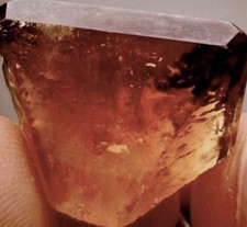 Stone Of Good Fortune Imperial Topaz Crystal Natural Raw Rough Brazil Specimen picture