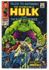 Tales To Astonish 101 1968 Marvel Comics VG 4.0 Hulk Loki Sub-Mariner Heimdall picture