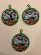 SET OF 3 - 2025 Shawnee Lodge Fall Reunion Event Patch - OA BSA scouting picture