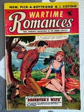 Wartime Romances #18 GD+ 1953 Final Issue Golden Age comic book picture