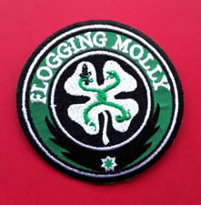 F/ROCK BAND IRON OR SEW ON QUALITY EMBROIDERED PATCH UK SELLER/FLOGGING MOLLY picture