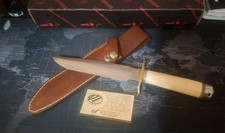 VNTG BLACKJACK 1-7 KNIFE EFFINGHAM ILLINOIS CLASSIC MODEL 1, SMOOTH BONE W/BOX picture