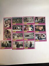 Lot of 14 Grease Trading Cards Topps 1978 John Travolta Olivia Newton John picture