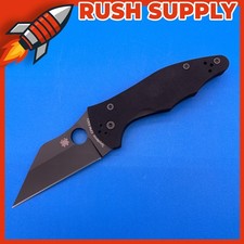 Spyderco Knives Yojimbo 2 All Black G-10 S30VStainless Pocket Knife - C85GPBBK2 picture