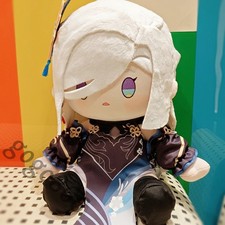 40cm Cute Moppet Stuffed Toy Genshin Impact Shenhe Plush Doll Clothes Gift picture