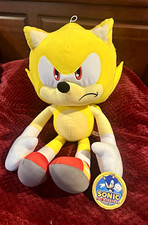 Sonic the Hedgehog Super Sonic Yellow Plush Stuffed Toy w/ Hang Tag picture