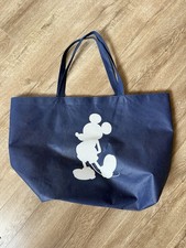 New Disney Store Reusable Shopping Navy Shoulder Bag 25”x17.5” picture