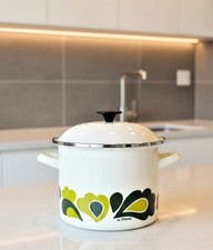 Title Rare Le Creuset Peacock Green Stockpot 23cm Limited Edition Deep Pot Japan picture