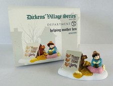 Dept 56 Dickens Christmas Village Helping Mother Hen #4042399 picture