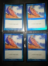 MTG Counterspell Counterspell 4 Disc Set Foil Judge Reward #ebda4f picture