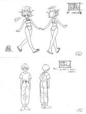 Tenshi ni Narumon Art Setting Reference Book Illustration Design Sheet for picture