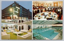 Postcard International Motel Atlantic City New Jersey NJ Multi View picture