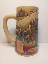 Vintage 1992 Miller High Life “Birth of a Nation” Beer Stein Mug - 2nd In Series picture
