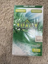 1 Box JUICY JAY'S  1 1/4 Size Green Trip 24 Packs Sealed Display picture