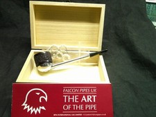 ✔️NEW FALCON PIPE BRIAR DUBLIN BOWL #AN C STRAIGHT STEM BOX -D3 picture