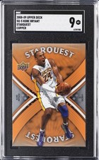 2008-09 UD STARQUEST,  COPPER #SQ-5 KOBE BRYANT SGC 9 picture