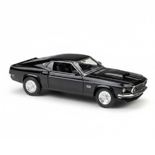 1:24 1969 Ford Mustang Boss 429 Alloy Car Model Diecast Collectible Display Gift picture