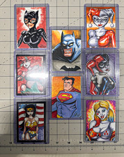 Chris McJunkin DC Comics Autographed Trading Card Lot of 8 (2013) Batman Harley picture
