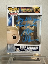 Tom Wilson signed Biff Funko #963 BTTF w/quote - ACOA COA & Pop Armor Included picture